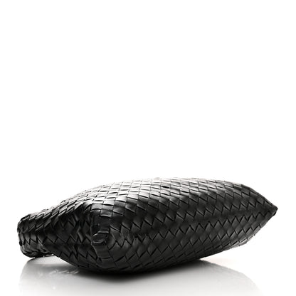 Bottega Veneta Calfskin Intrecciato Small Hop Black 4 of 9