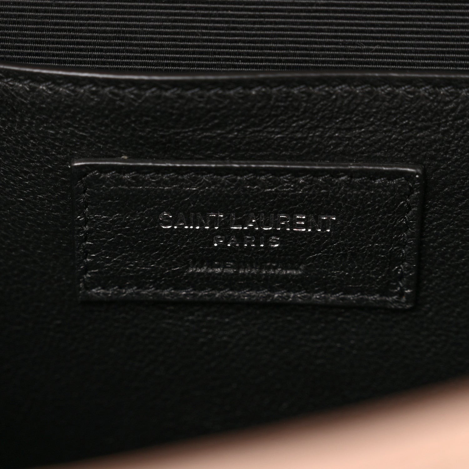 Saint Laurent Grain De Poudre Textured Mixed Matelasse Medium Triquilt Monogram Satchel Marble Pink 7 of 11