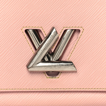 Louis Vuitton Epi Twist Shoulder Bag MM Rose Ballerine 8 of 18