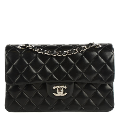 Chanel Lambskin Quilted Small Double Flap Black 1 of 7