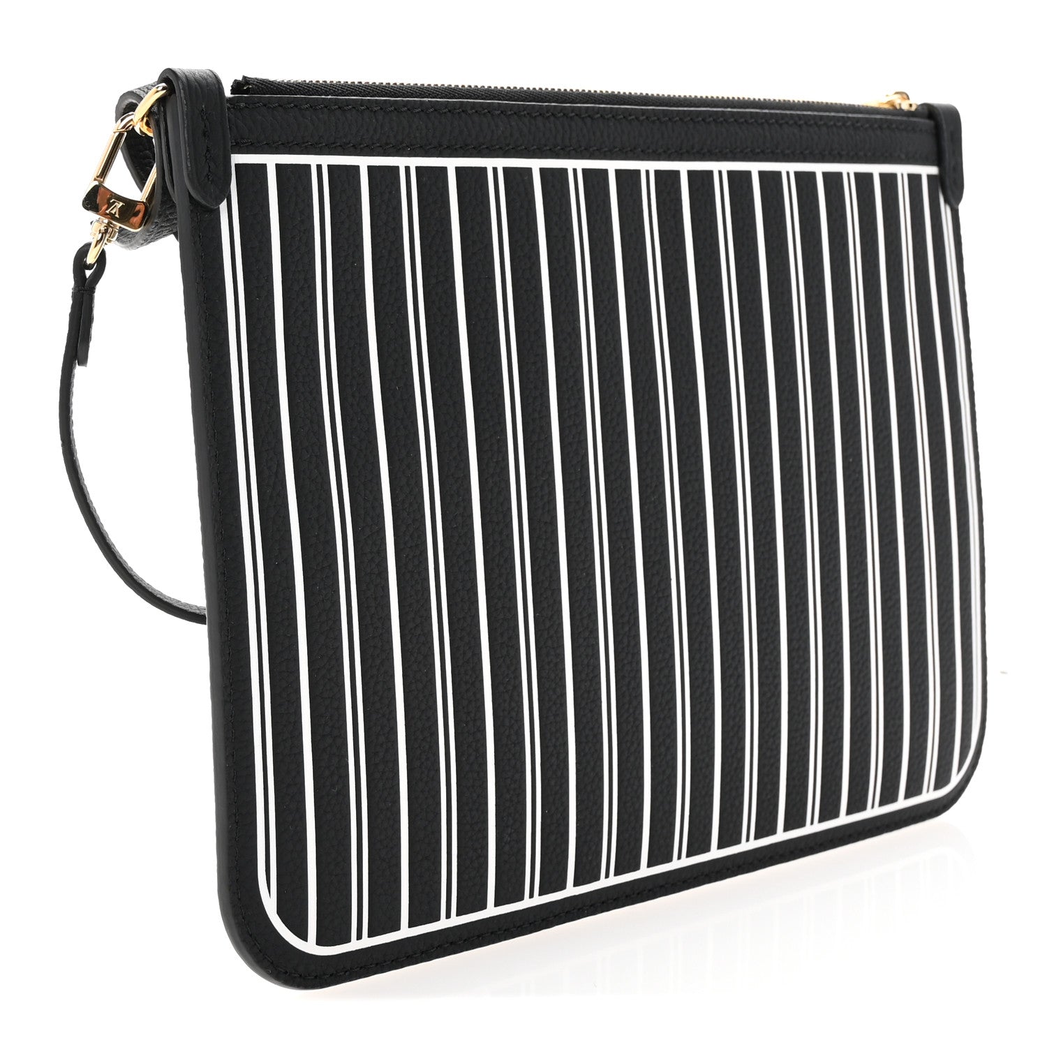 Louis Vuitton Calfskin Neverfull Inside Out MM Pochette Black 3 of 6