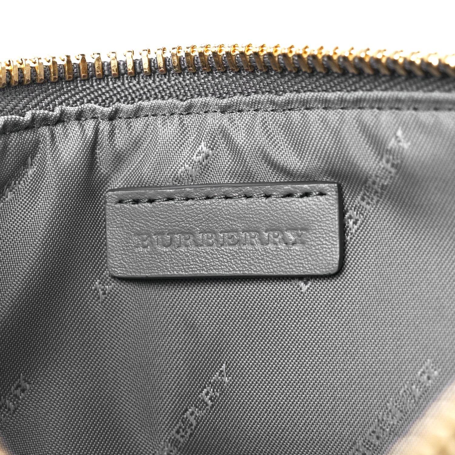 Burberry Haymarket Check Clara Pochette Grey 7 of 13