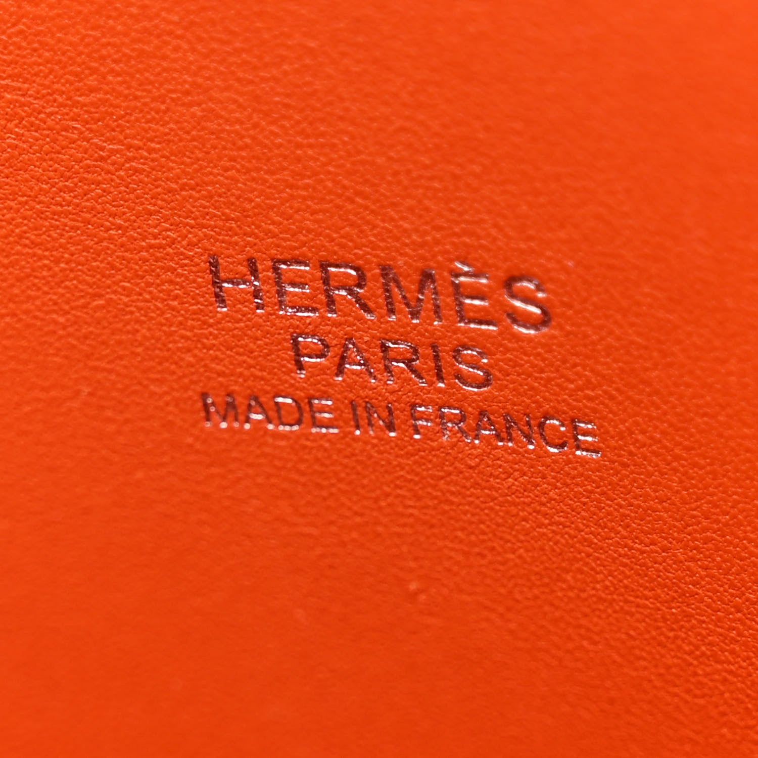 Hermes Taurillon Clemence Bolide 35 Orange Poppy 6 of 16
