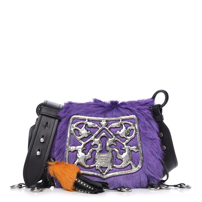 Prada Calf Hair Velluto Corsaire Antic Crossbody Bag Giacinto Black 1 of 10