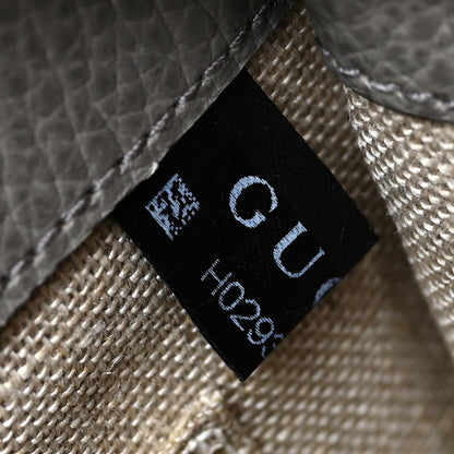 Gucci Dollar Calfskin Small Interlocking G Shoulder Bag Loess 9 of 12