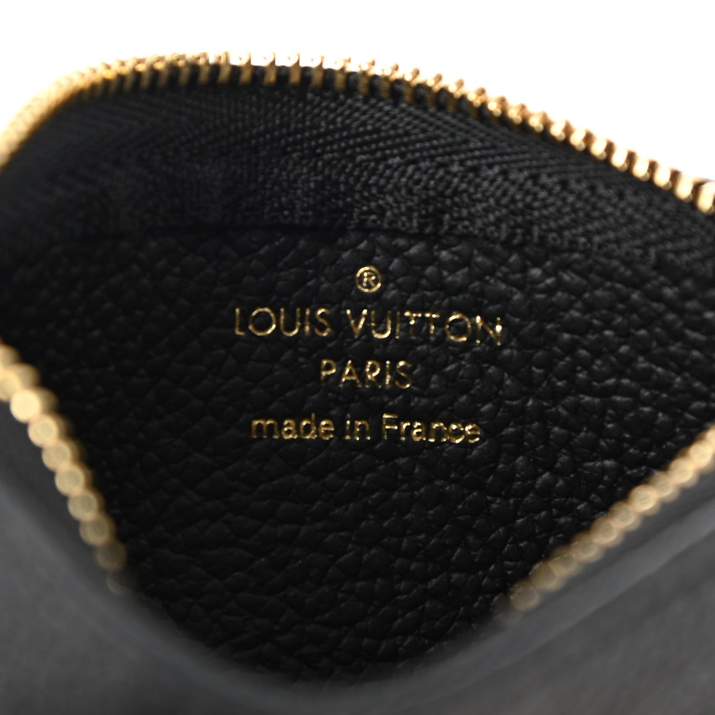 Empreinte Monogram Giant Key Pouch Black