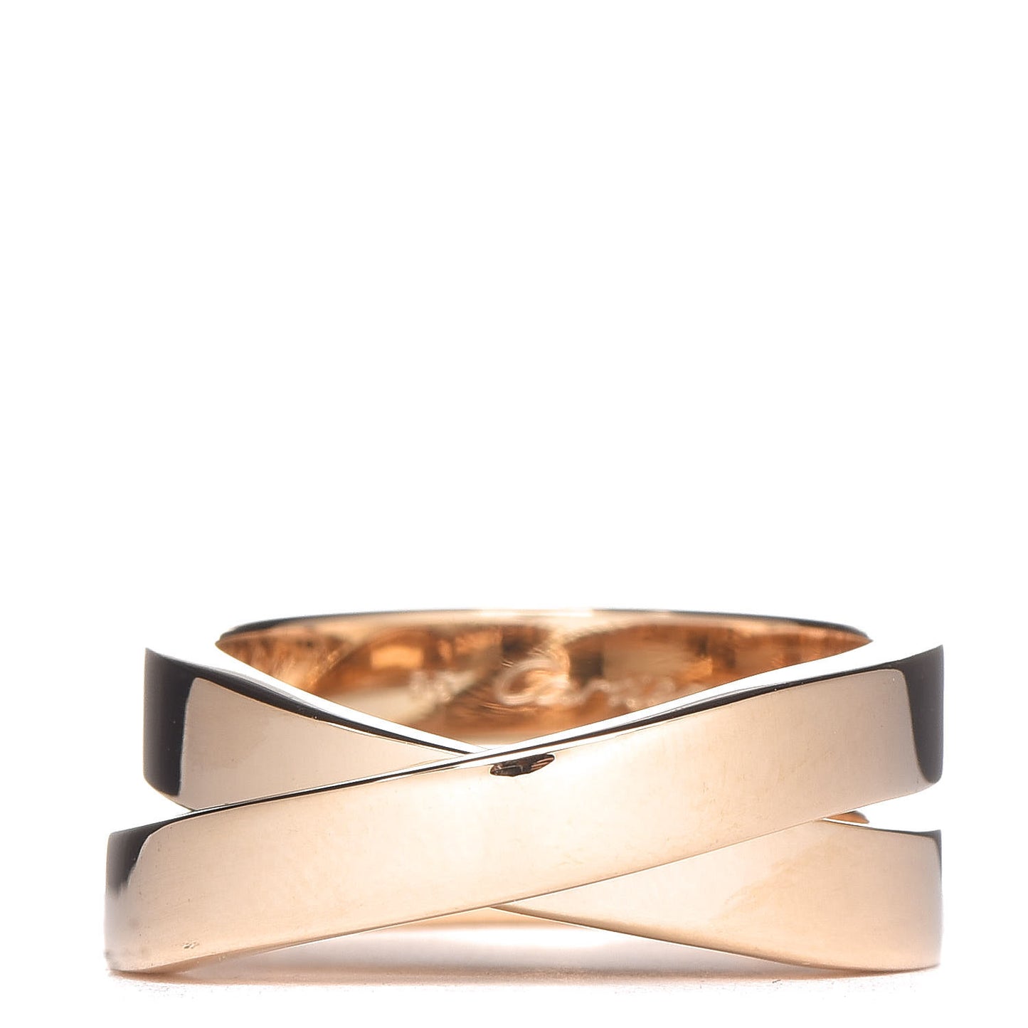 18K Yellow Gold 9mm Paris Nouvelle Vague Ring 55 7.25
