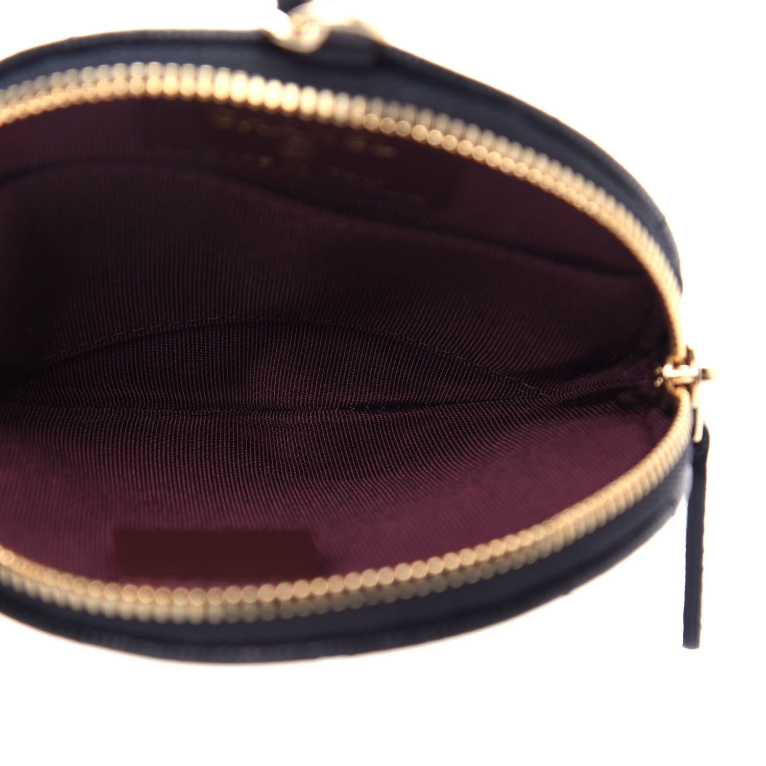 Chanel Caviar Quilted Round Clip On Coin Purse Black 5 of 8