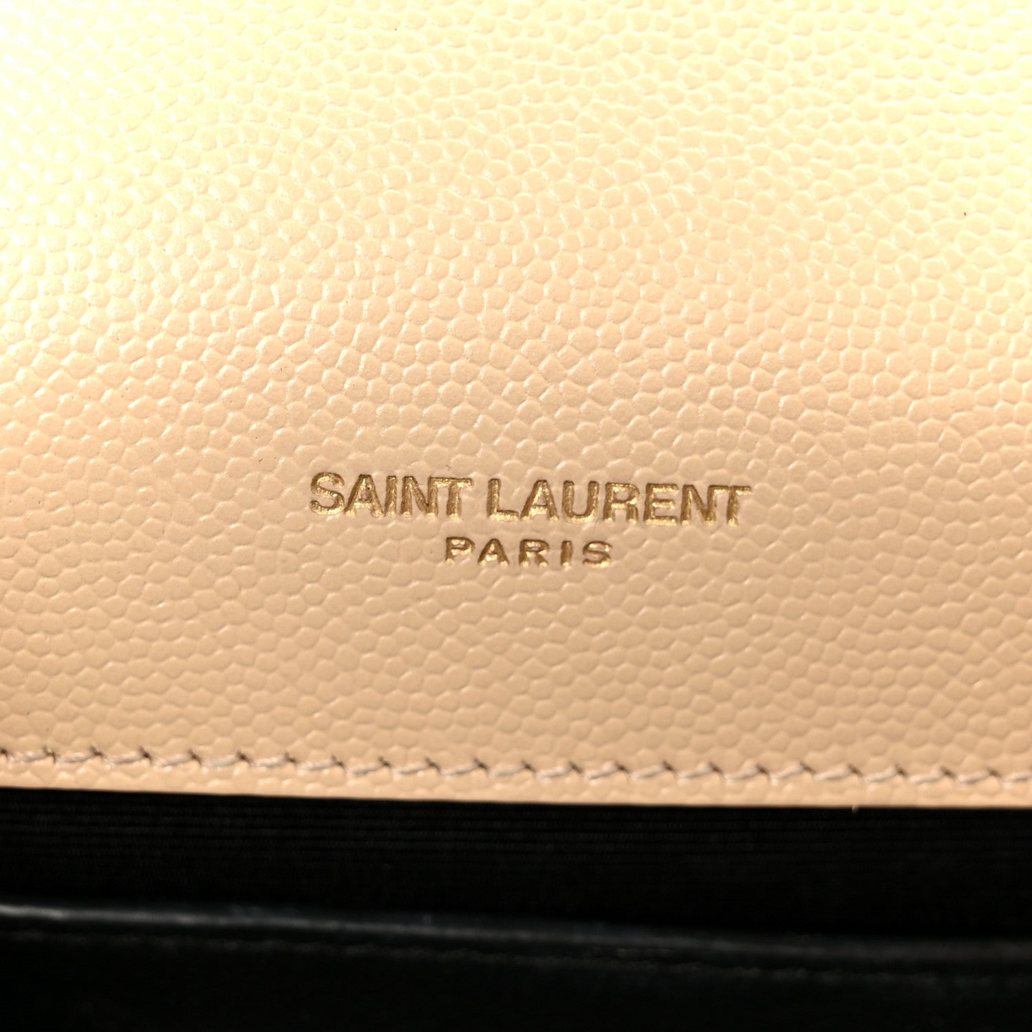 Saint Laurent Grain De Poudre Medium Monogram Kate Satchel Nude Powder 7 of 11
