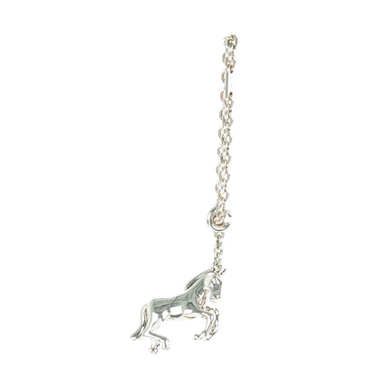 Hermes Sterling Silver Quadrille Bag Charm 1 of 6