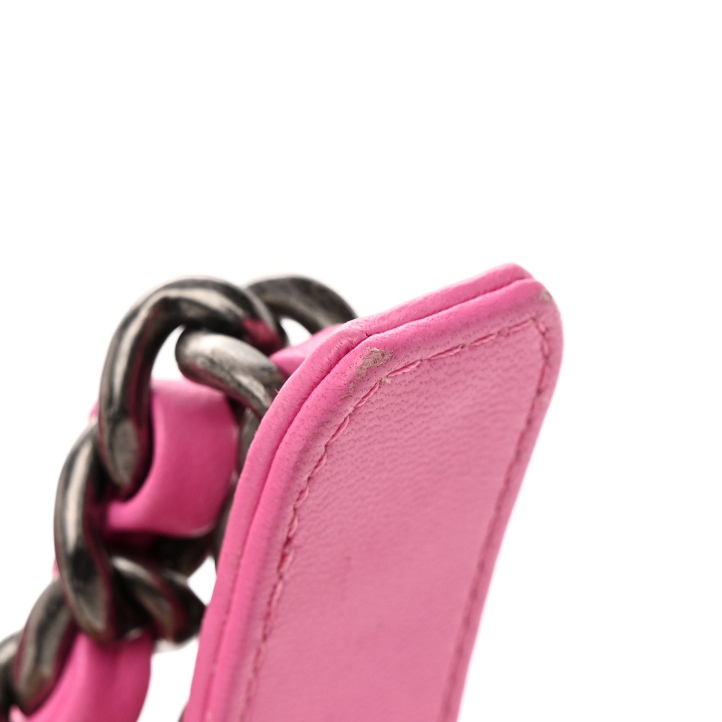 Lambskin Quilted Medium Chanel 19 Flap Pink