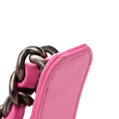 Chanel Lambskin Quilted Medium Chanel 19 Flap Pink 18 of 20