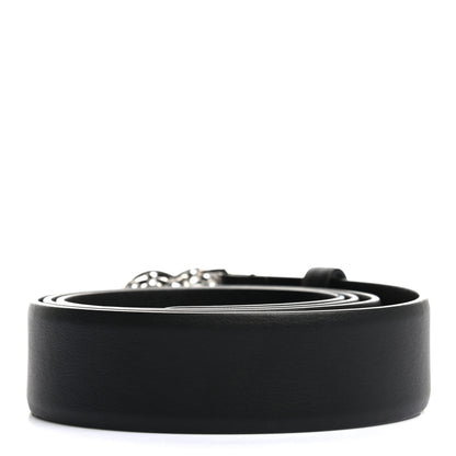 Chanel Calfskin Crystal CC Starfall Belt 90 36 Black 2 of 7