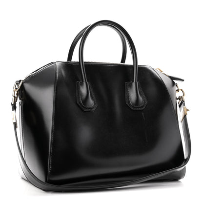 Givenchy Shiny Lord Calfskin Medium Antigona Black 3 of 12