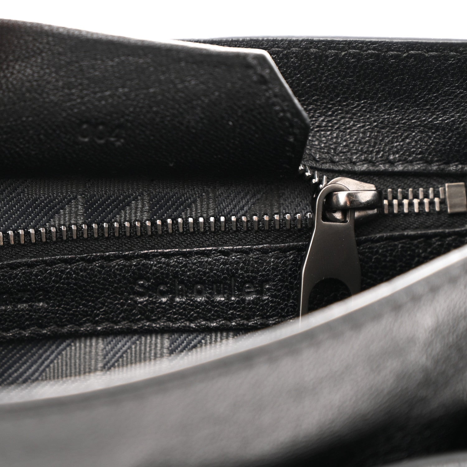 Proenza Schouler Lambskin PS1 Pouch Messenger Black 7 of 11