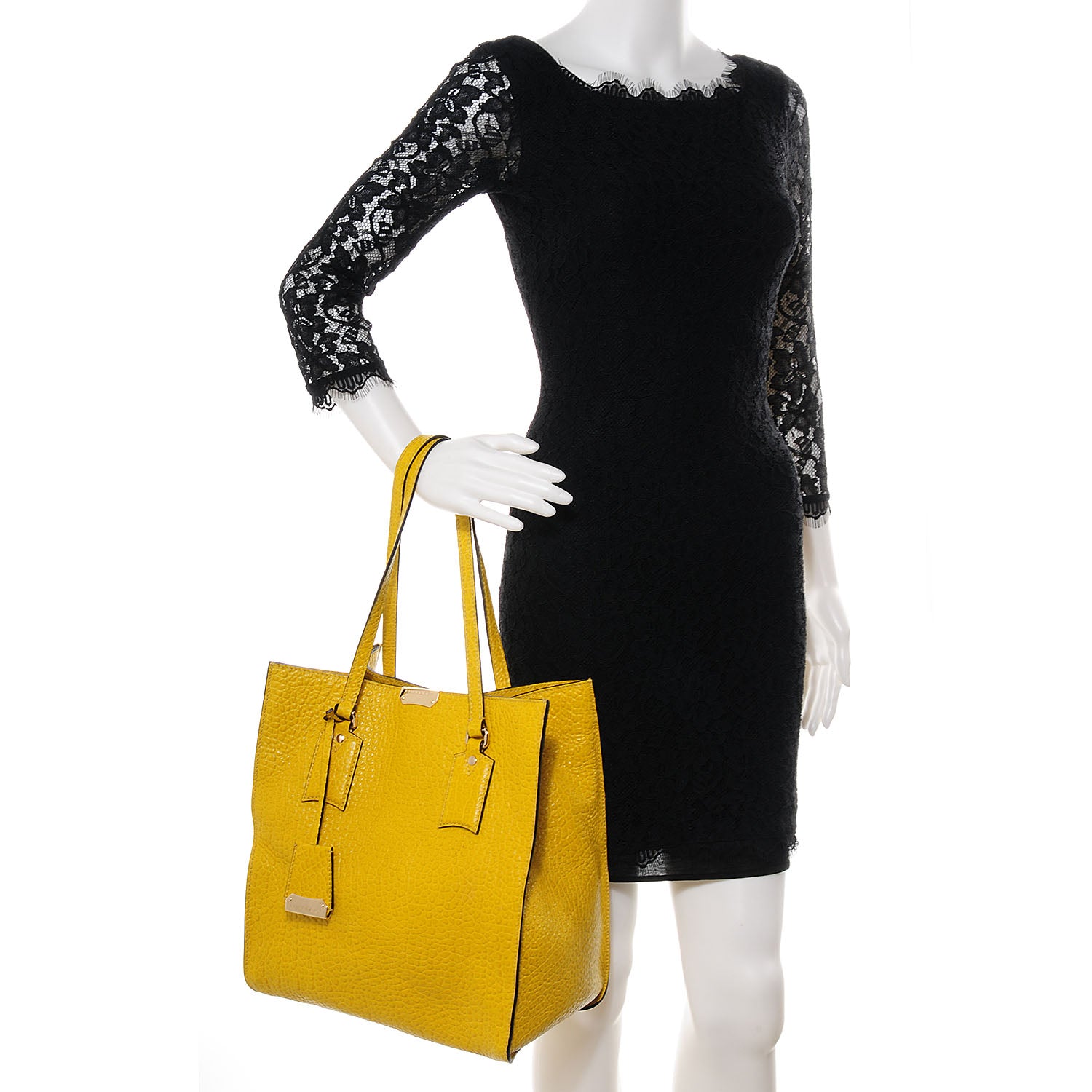 Burberry Heritage Grain Medium Woodbury Tote Straw 2 of 20