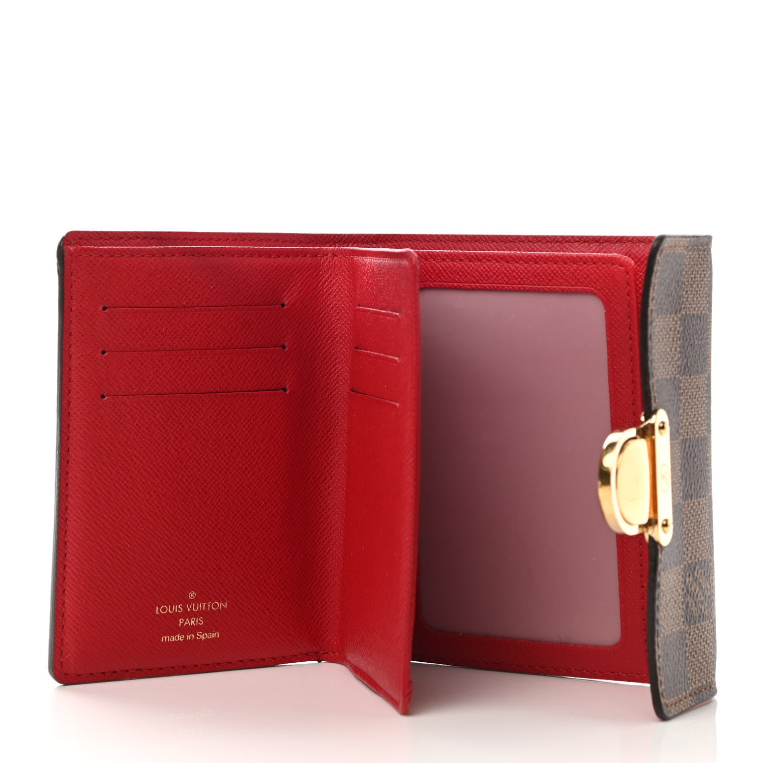 Louis Vuitton Damier Ebene Koala Compact Wallet 5 of 8