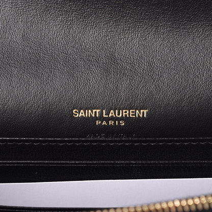 Saint Laurent Smooth Calfskin Monogram Kate Belt Bag Black 6 of 10