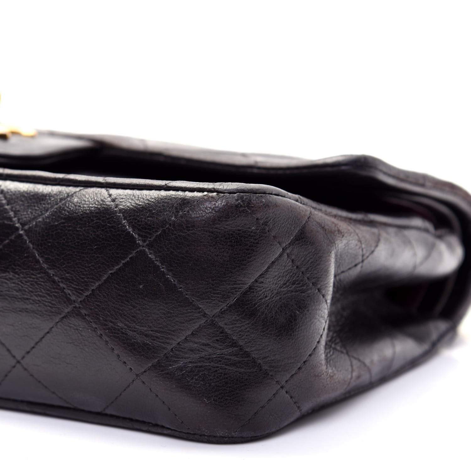 Chanel Lambskin Quilted Small Double Flap Black 7 of 18