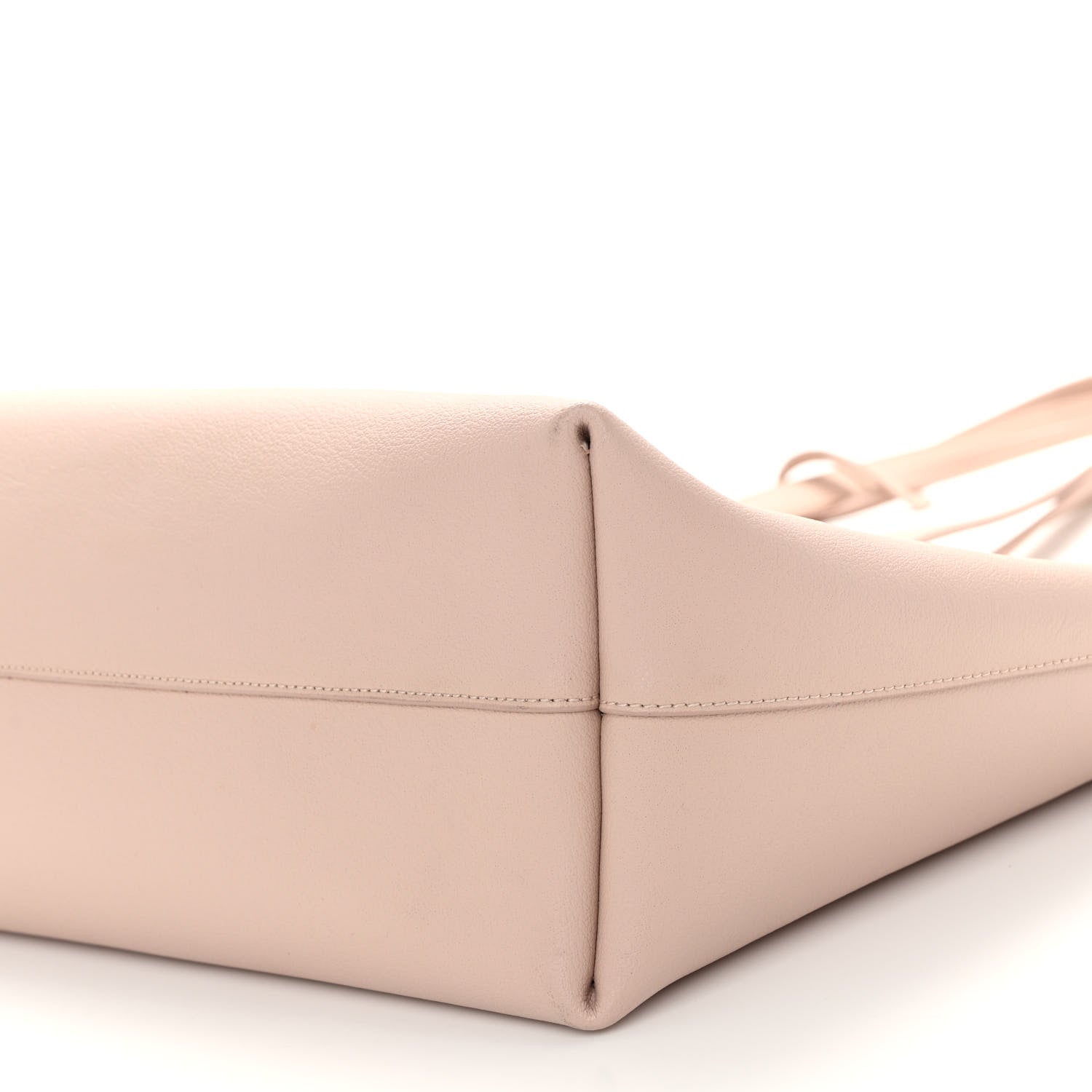 Saint Laurent Calfskin Large Shopping Tote Pale Blush 9 of 11