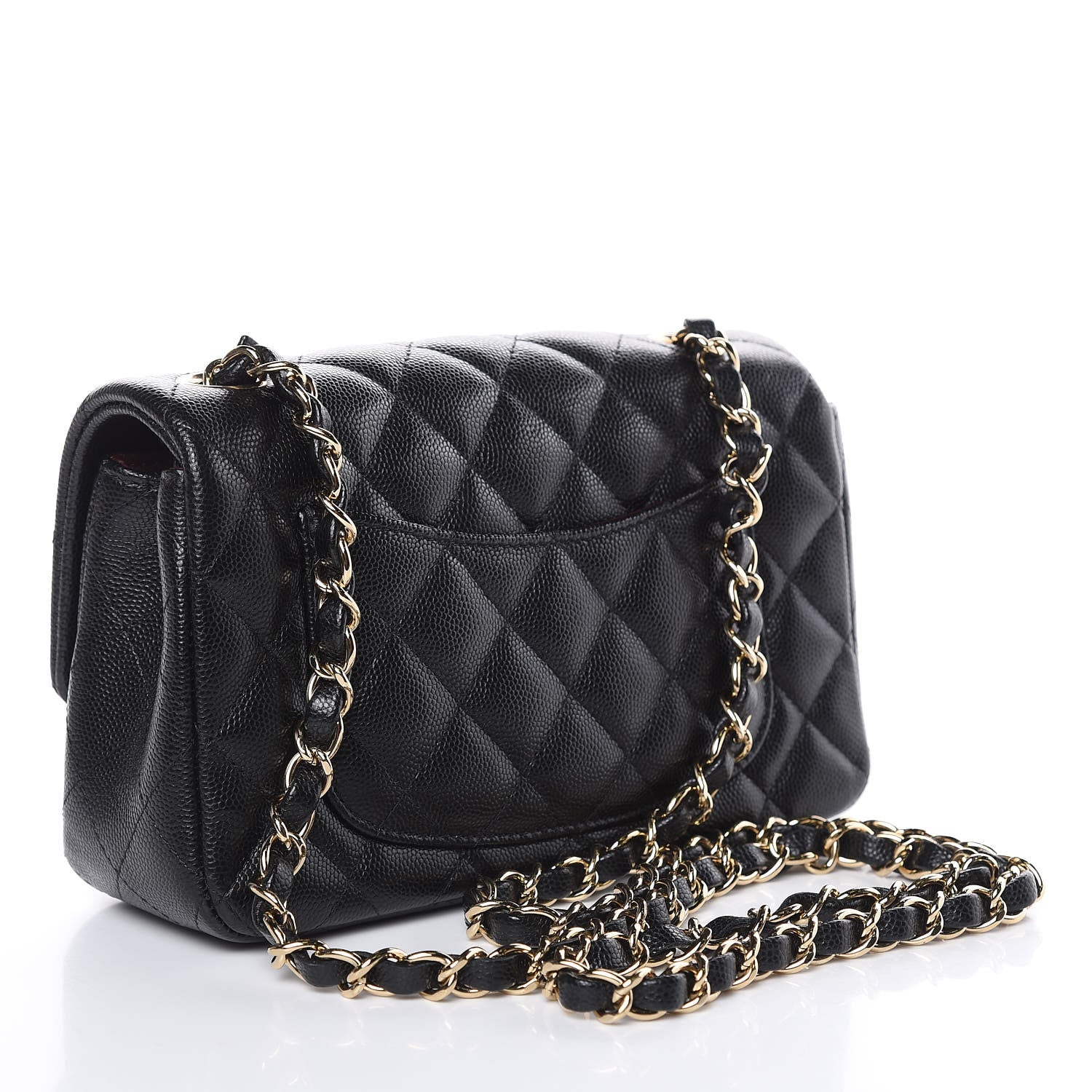 Chanel Caviar Quilted Mini Rectangular Flap Black 3 of 11