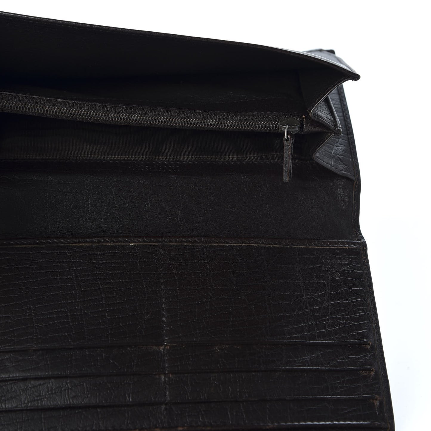 Monogram Bamboo Wallet Dark Brown