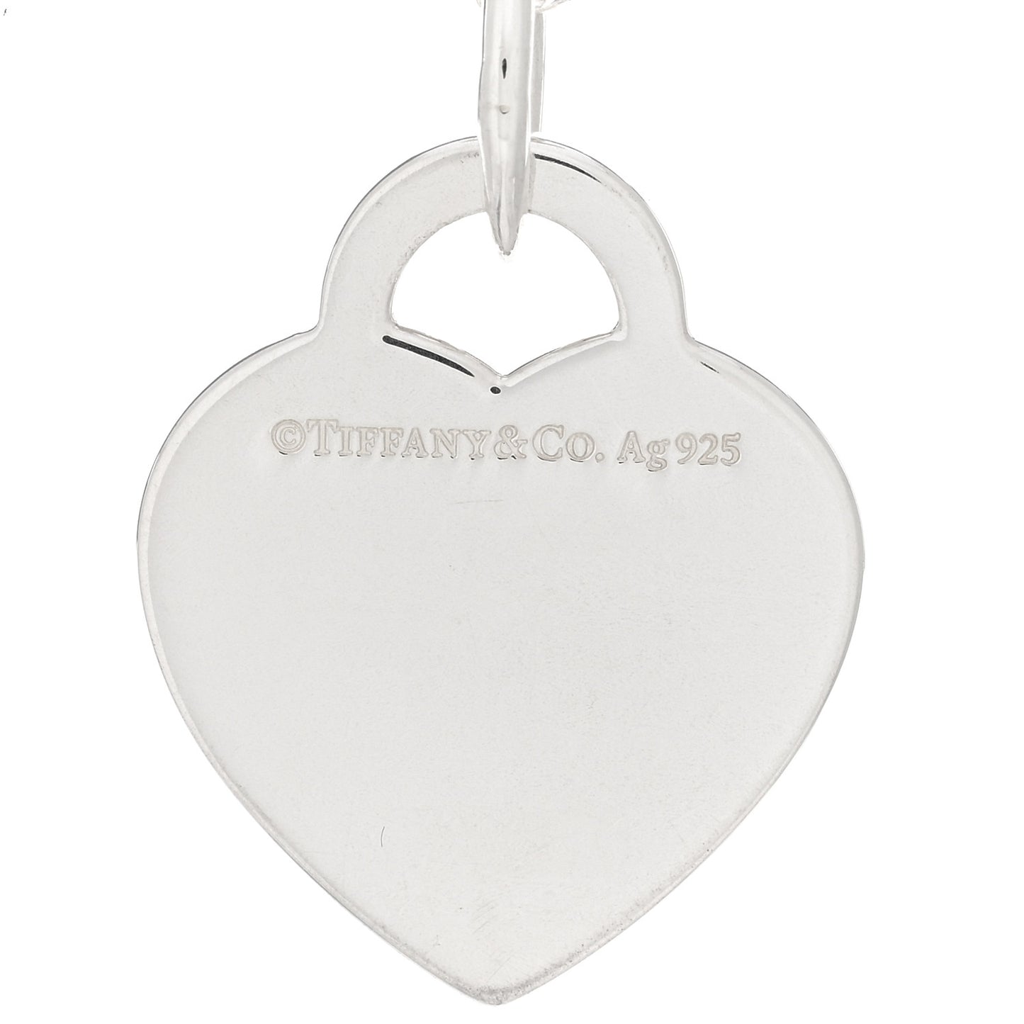 Sterling Silver Medium Return To Tiffany Heart Pendant Necklace