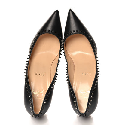 Christian Louboutin Kid Anjalina 85 Pumps 37.5 Black 2 of 8