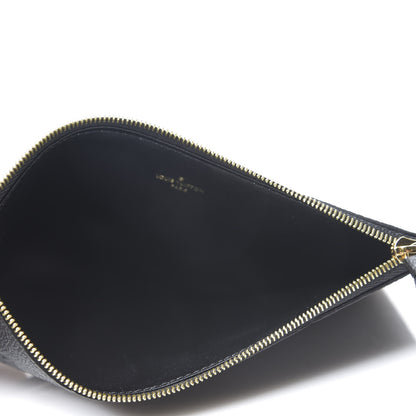 Louis Vuitton Empreinte Felicie Chain Wallet Zippered Insert Black 4 of 5