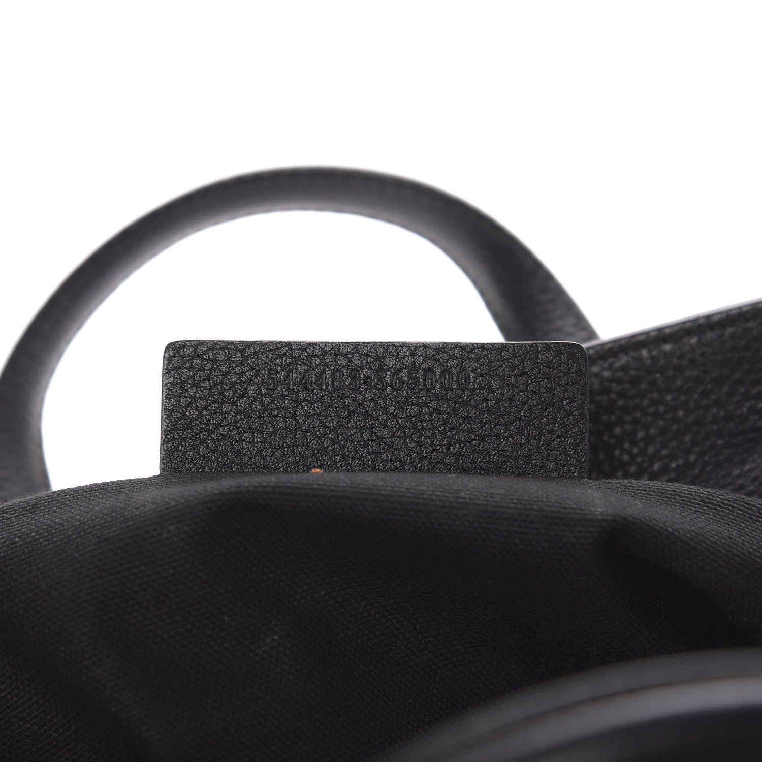 Alexander McQueen Pebbled Calfskin Mini Skull Padlock Zip Around Tote Black 14 of 20