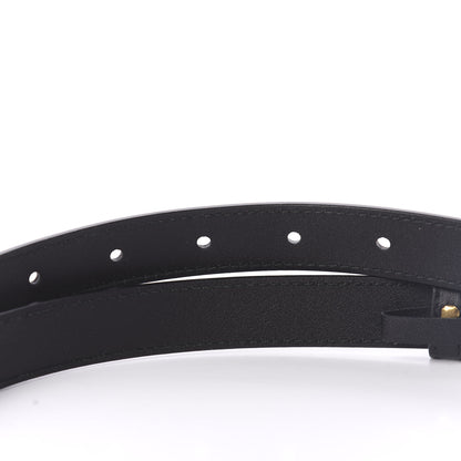 Gucci Calfskin Double G 20mm Belt 75 30 Black 4 of 5