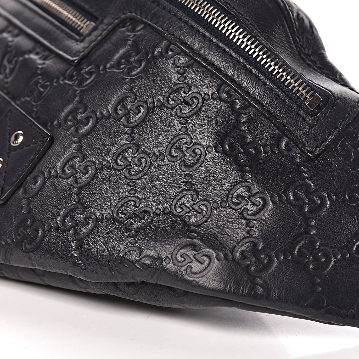 Gucci Guccissima Web Belt Bag Navy 10 of 10