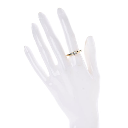 Cartier 18K Yellow Gold Diamond .29ct Louis Engagement Ring 52 6 2 of 5