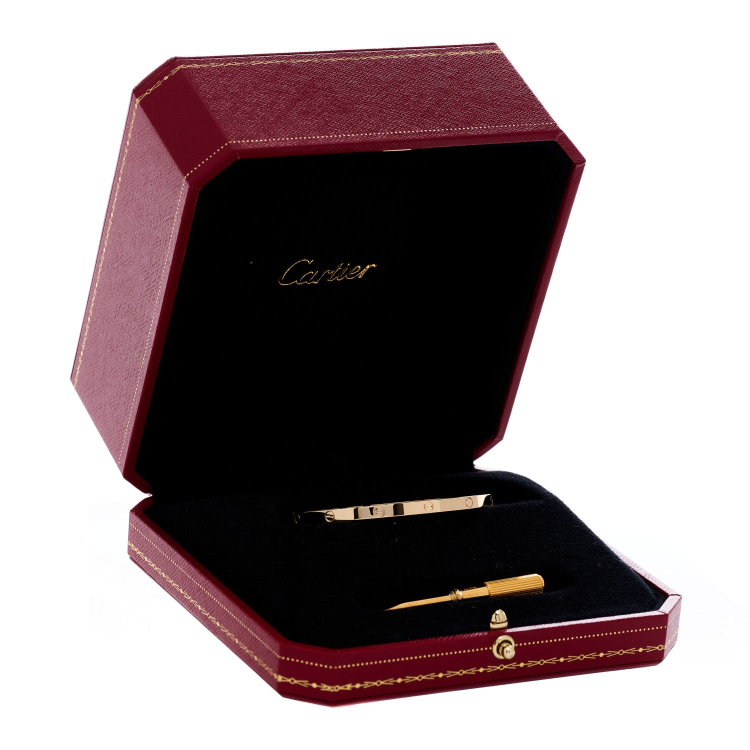 Cartier 18K Yellow Gold Small LOVE Bracelet 16 5 of 5