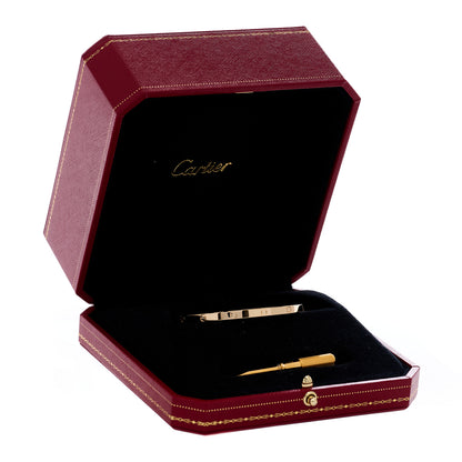 Cartier 18K Yellow Gold Small LOVE Bracelet 16 5 of 5