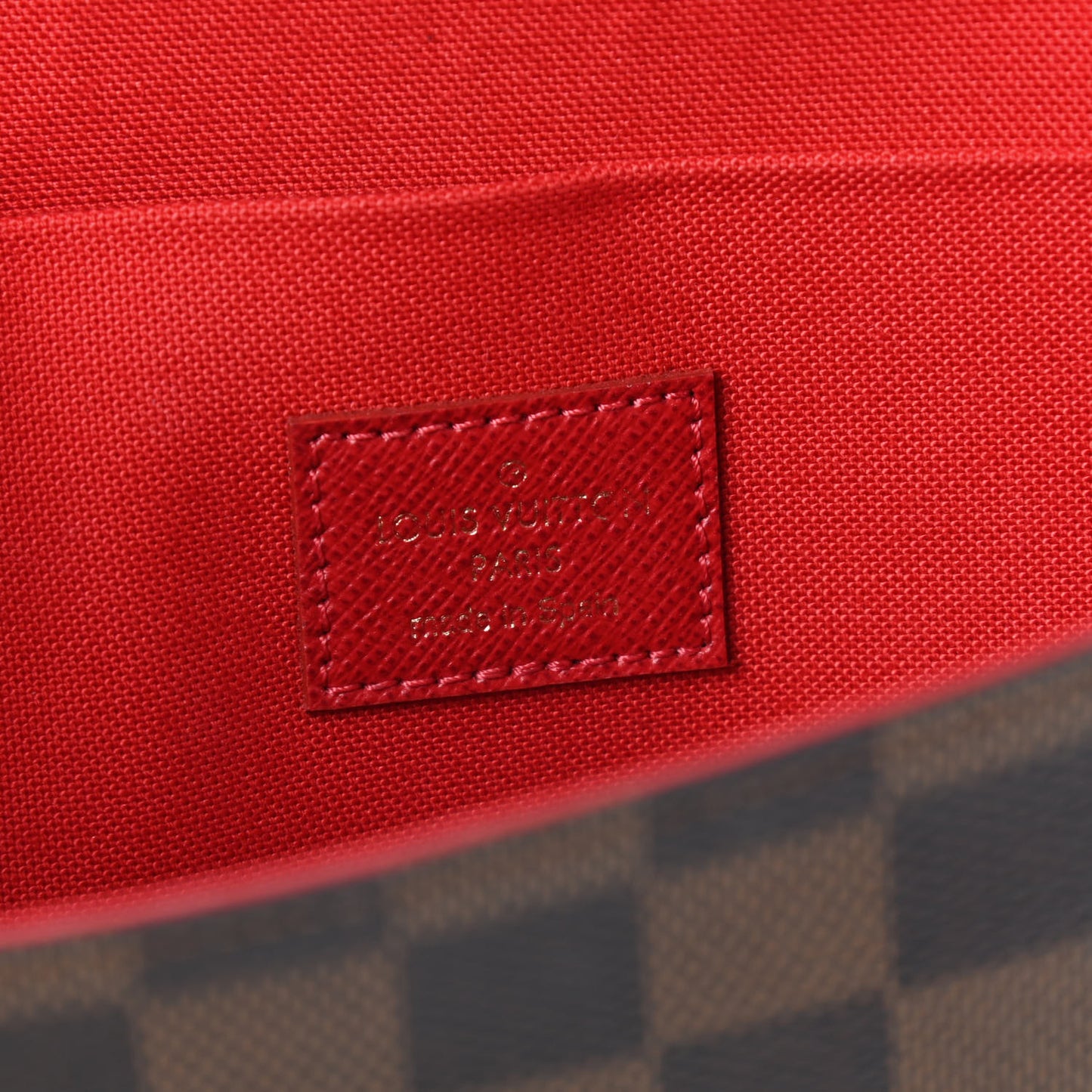 Damier Ebene Pochette Felicie Chain Wallet