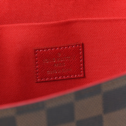 Louis Vuitton Damier Ebene Pochette Felicie Chain Wallet 7 of 10