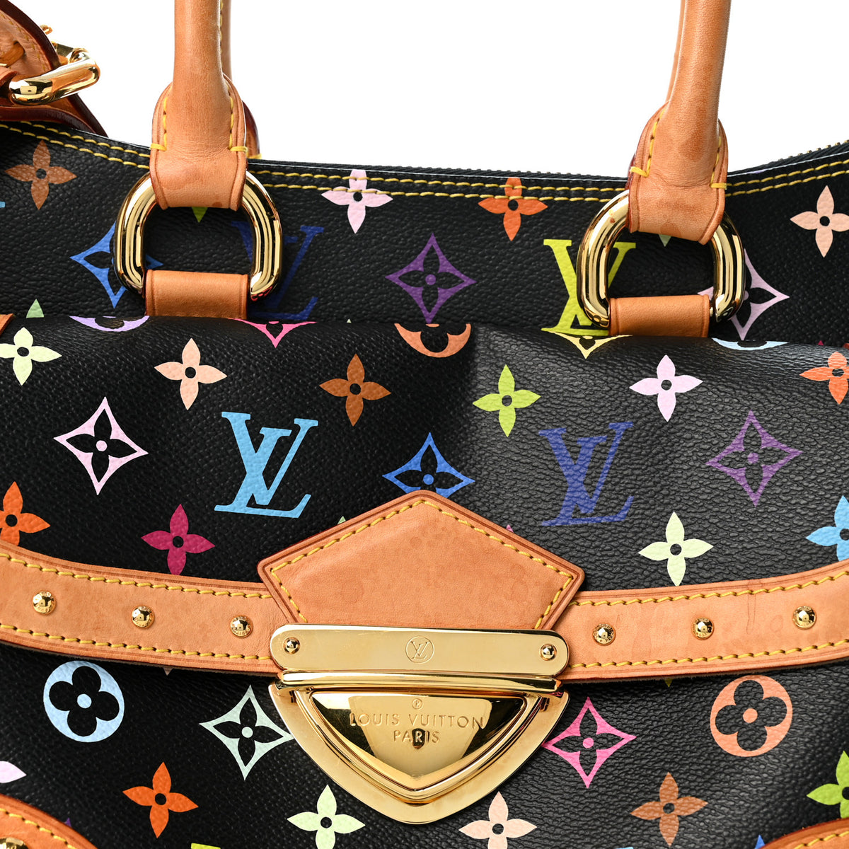 Monogram Multicolor Rita Black