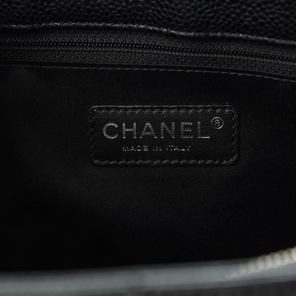 Chanel Caviar Quilted Grand Shopping Tote GST Black 6 of 12