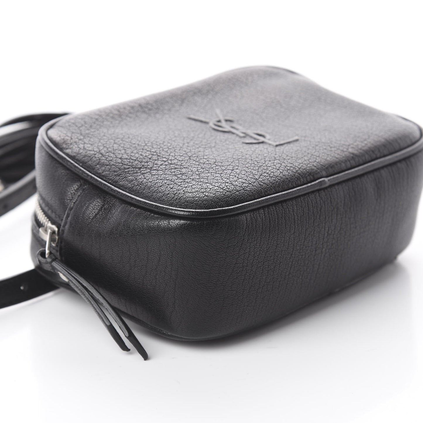 Lambskin Monogram Lou Belt Bag Black