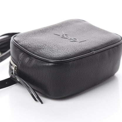 Saint Laurent Lambskin Monogram Lou Belt Bag Black 5 of 7