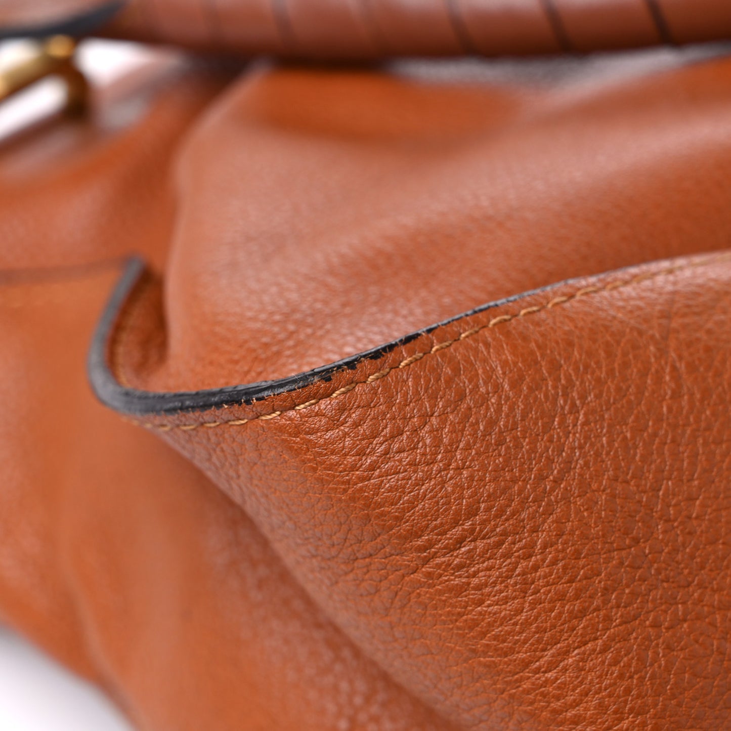 Calfskin Medium Marcie Satchel Tan