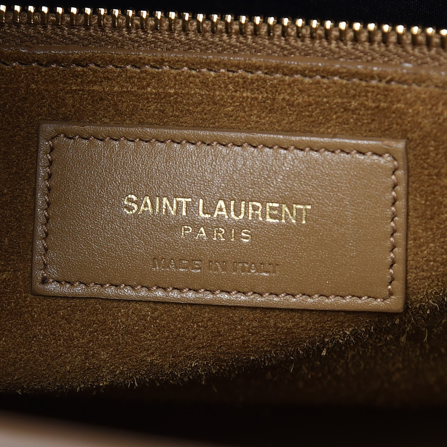 Saint Laurent Calfskin Small Sac De Jour Taupe 8 of 22