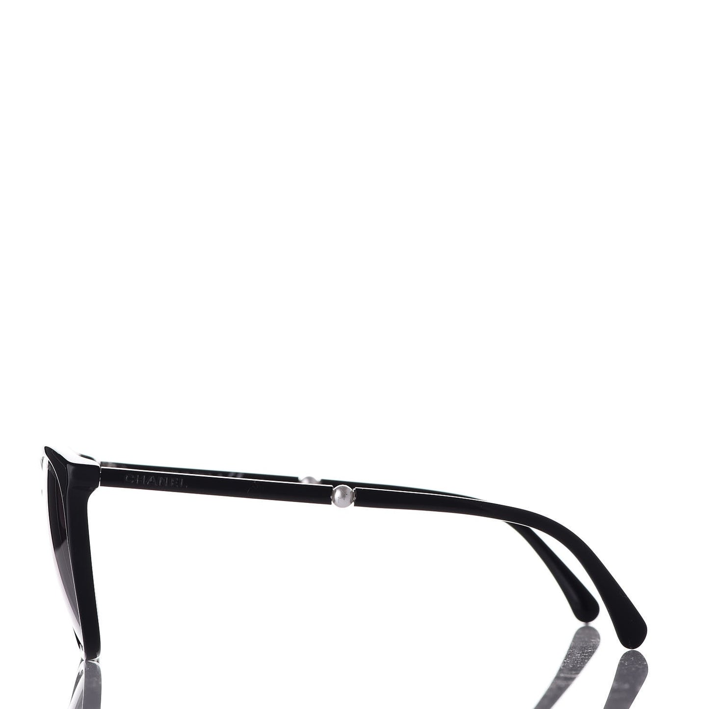 Acetate Butterfly Pearl Sunglasses 5394 Black