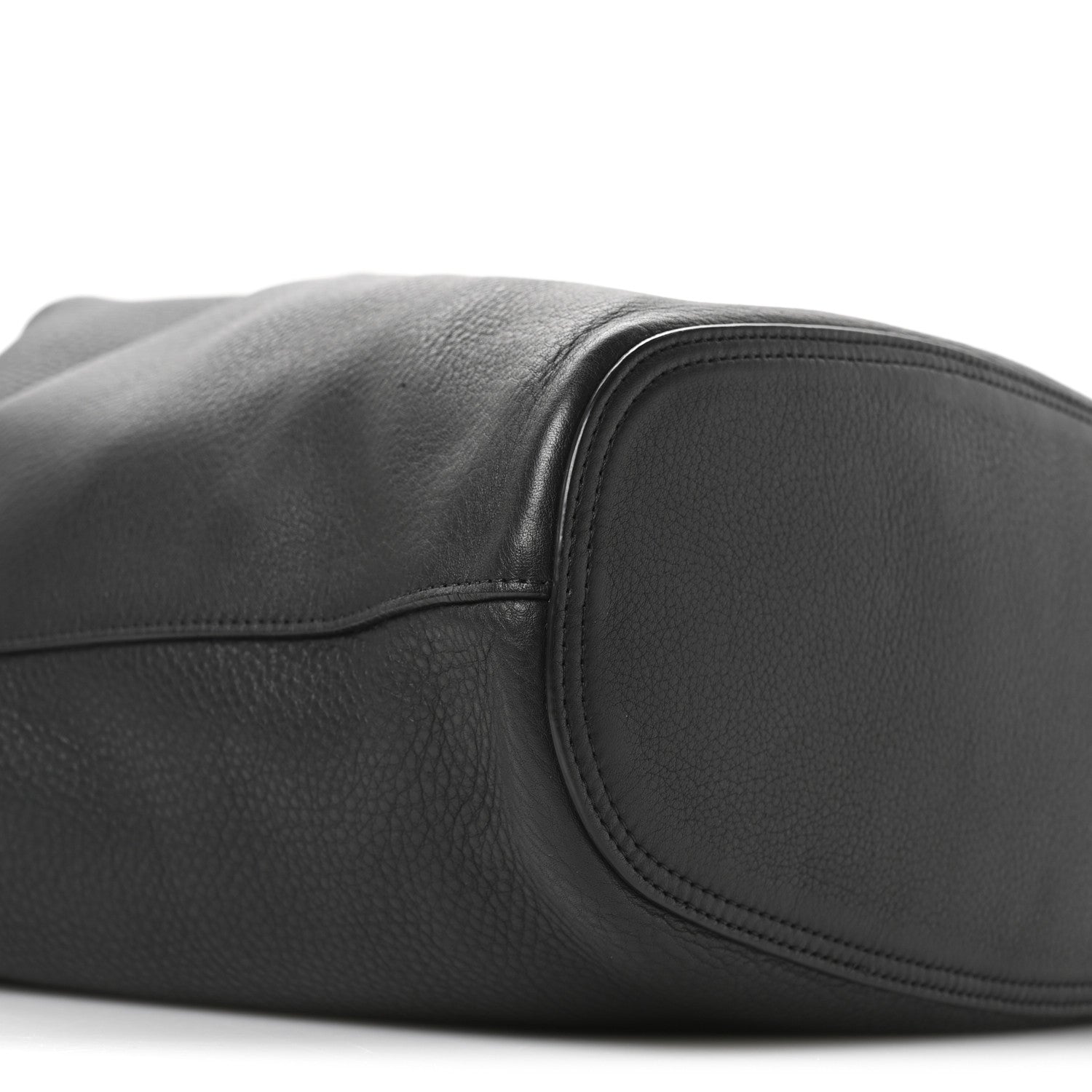 The Row Grained Calfskin Bindle Three Bag Black 8 of 9