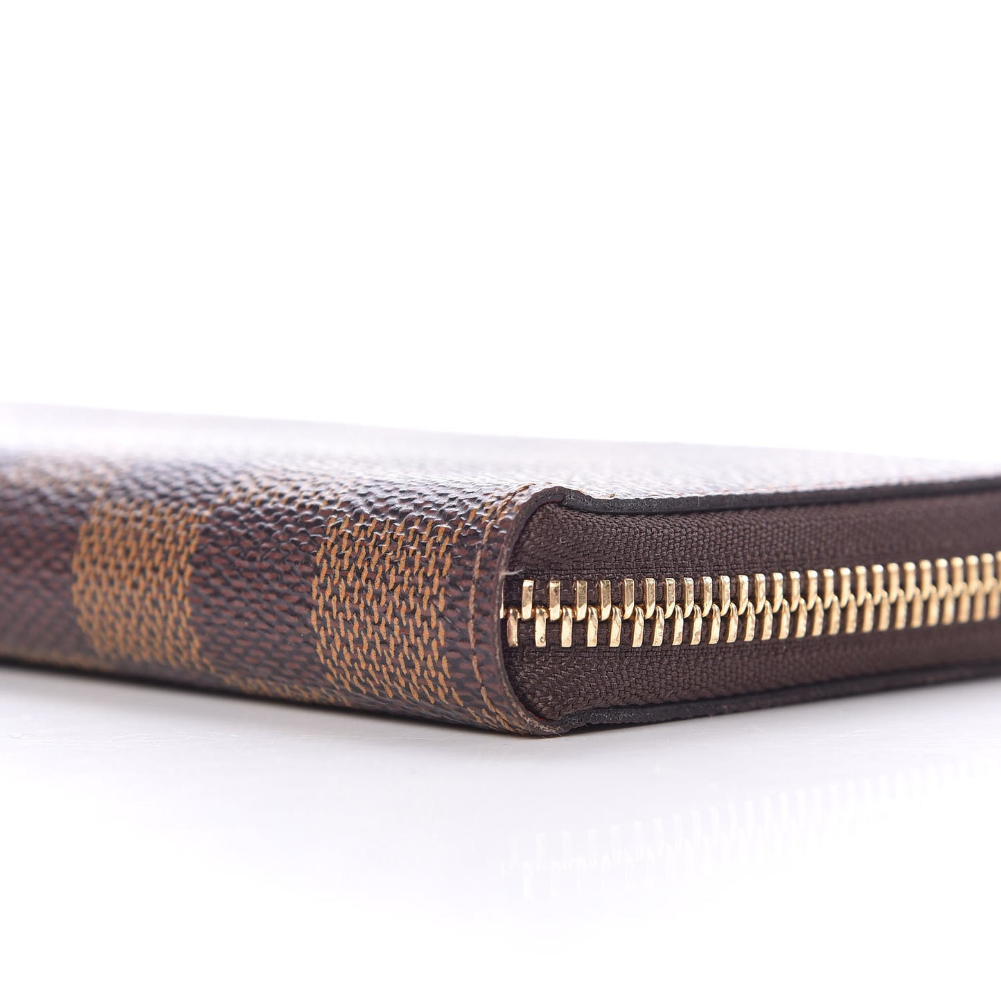 Damier Ebene Clemence Wallet Cherry