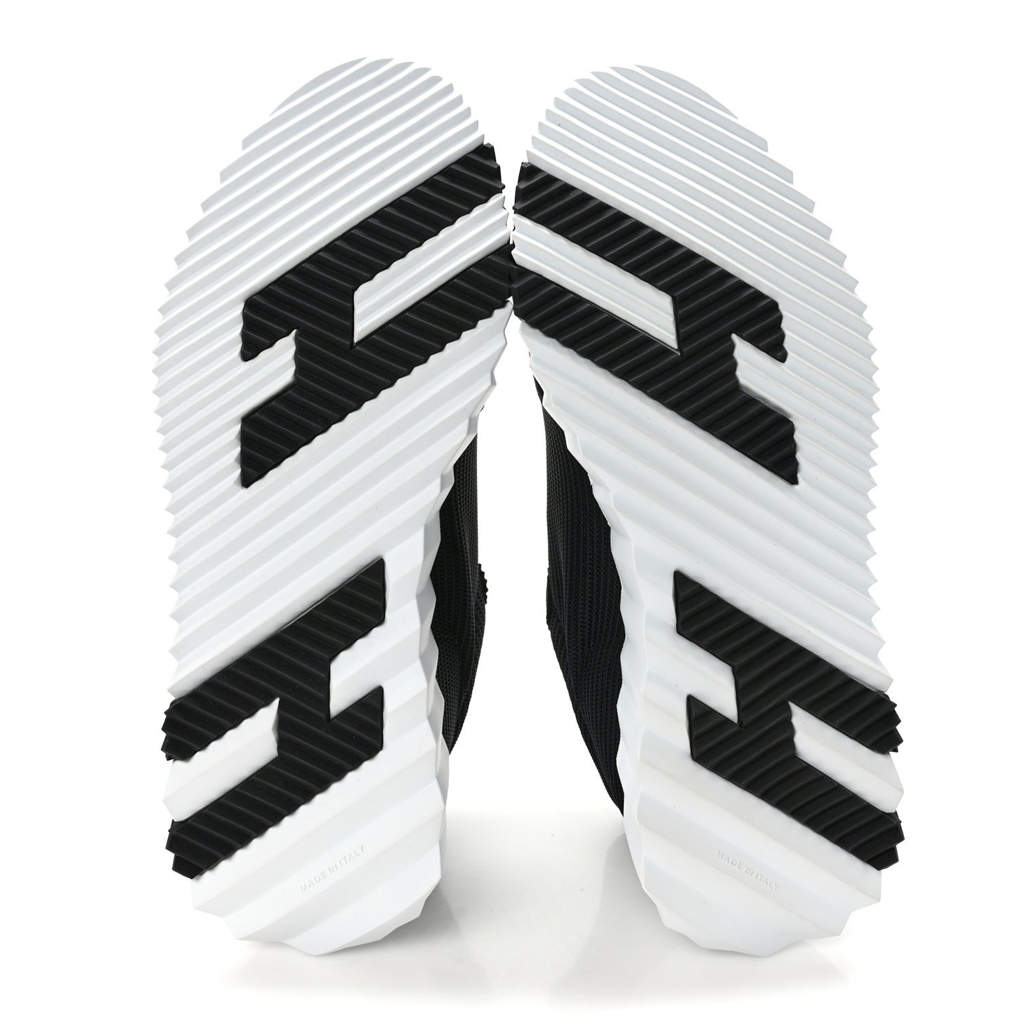 Technical Mesh Suede Goatskin Bouncing Sneakers 37 Black