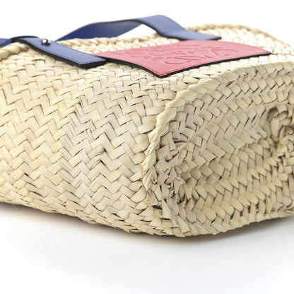 Loewe Raffia Small Basket Tote Bag Natural 6 of 9