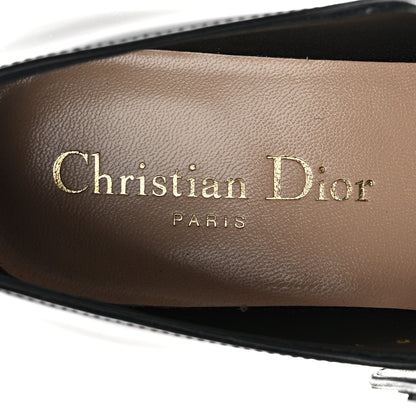 Christian Dior Brushed Calfskin Uniform 30mm Pumps 36 Black 7 of 10