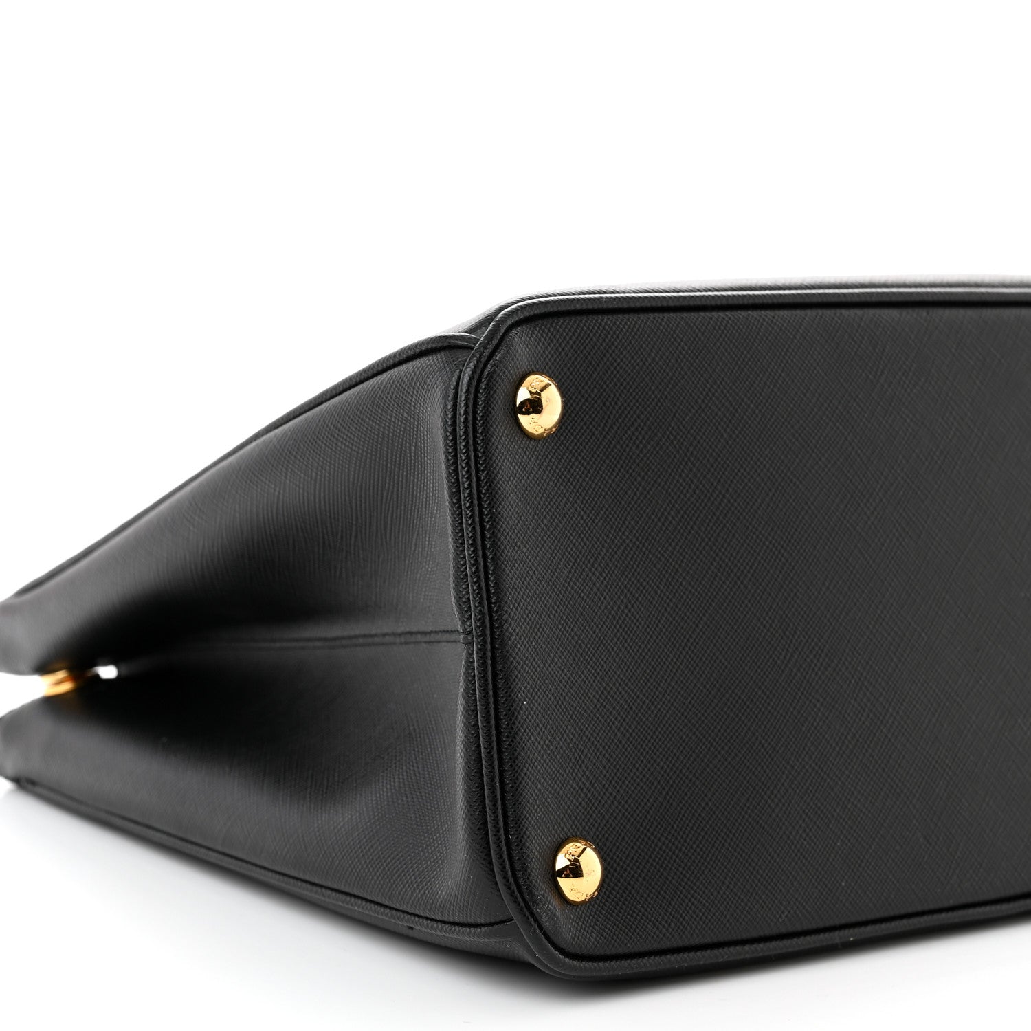 Prada Saffiano Lux Large Galleria Double Zip Tote Black 8 of 9
